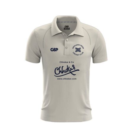 GX Snr White Cricket Top
