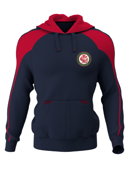 Littlewick Green Hoody Navy Red