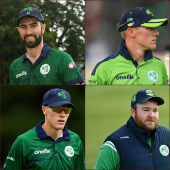 Bespoke baseball caps for Ireland Cricket.