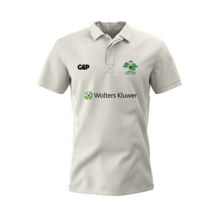 Bucks Cricket White Shirt