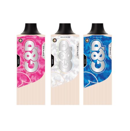 High Quality Cricket Bat with Bright Stickers