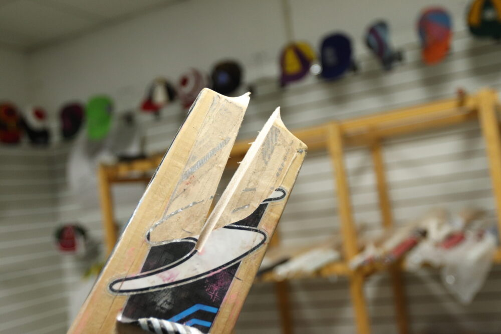 Broken Handle on a bat