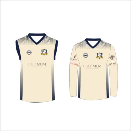 Burnham CC White Playing Jumper Juniors